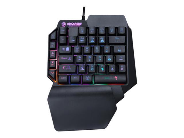SHIPADOO F6 One Hand Wired Gaming Keyboard