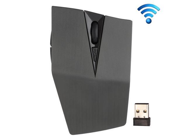 24GHz USB Receiver Adjustable 1200 DPI Wireless Optical Mouse for Computer PC Laptop (Grey)