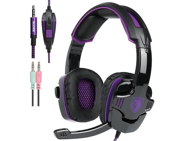 SADES SA-930 35mm Gaming Headset Wired Headphone with Wire Control + Mic for PS4 PC Laptop Mobile Phones