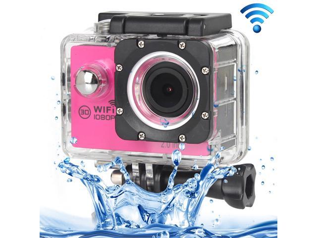 H16 1080P Portable WiFi Waterproof Sport Camera 20 inch Screen Generalplus 4248 170 A+ Degrees Wide Angle Lens Support TF Card