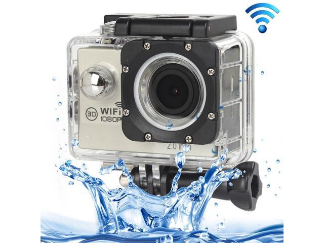 H16 1080P Portable WiFi Waterproof Sport Camera 20 inch Screen Generalplus 4248 170 A+ Degrees Wide Angle Lens Support TF Card