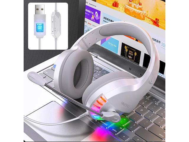 YINDIAO Q2 Head-mounted Wired Gaming Headset with Microphone Version: Single USB Sound Card