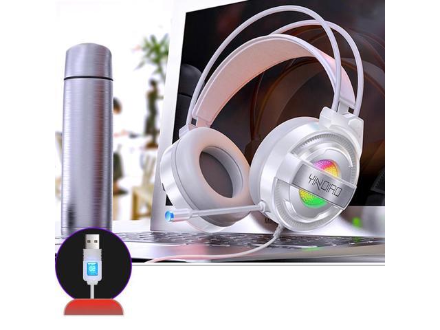YINDIAO Q3 USB Wired E-sports Gaming Headset with Mic & RGB Light Cable Length: 167m