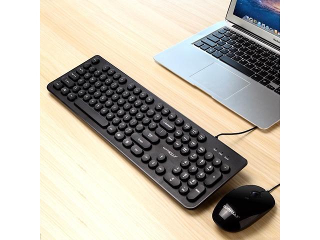 Warwolf Punk Wired Keyboard Wired Mouse Set