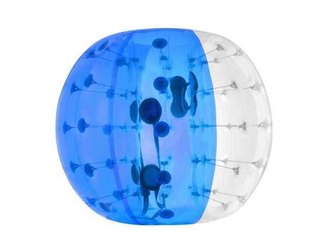 VEVOR Inflatable Bumper Ball 15M/5ft Diameter Half Blue Bubble Soccer Ball Blow Up Toy in 5 Min Inflatable Bumper Bubble Balls for Adults or Child