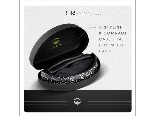 Paww SilkSound Headphones - Stylish Foldable Paww SilkSound Headphones - Stylish Foldable On-Ear Wireless Bluetooth Handsfree Calling with 8 Hours