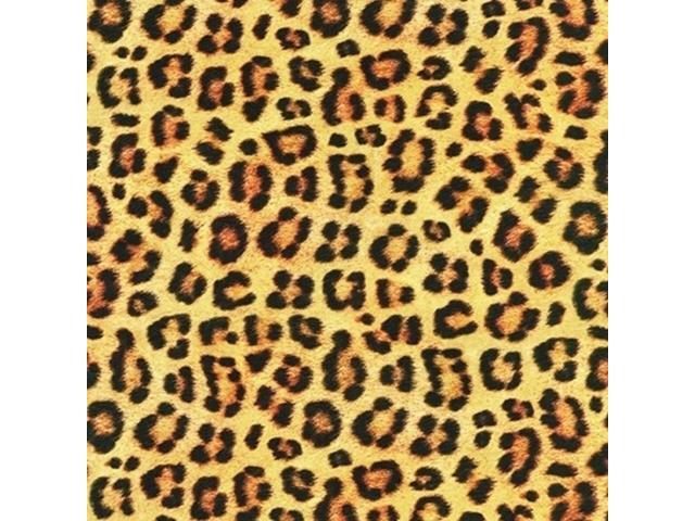 Wild Animal Leopard Skin Cotton Fabric by Kaufman
