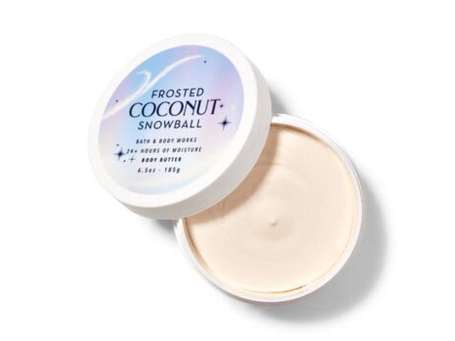 Bath & Body Works Frosted Coconut Snowball Body Butter 65 oz / 185 g