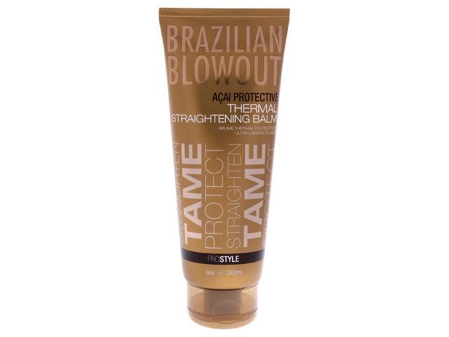 Brazilian Blowout Acai Protective Thermal Straightening Balm 8 oz