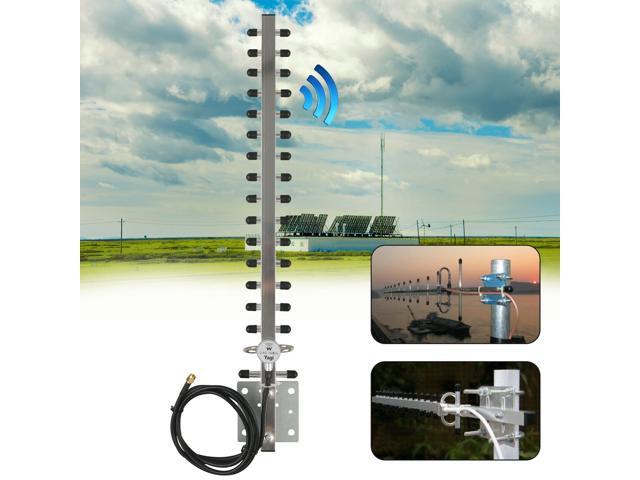 RP-SMA 24GHz 25dBi Directional Outdoor Wireless Yagi Antenna WiFi For Router VP