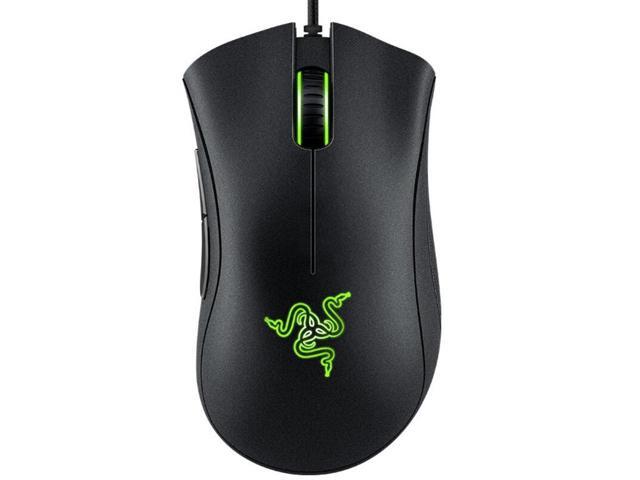 Razer USB Wired Gaming Mouse for Laptop Desktop Ergonomic 6400DPI Optical Electronic Recheable Mice for PUBG PC Gamer