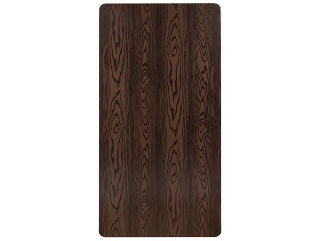 Flash Furniture Contemporary 30' x 60' Rectangular Rustic Wood Laminate Restaurant Table Top