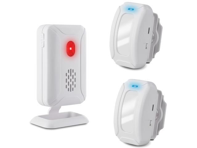 GREENCYCLE Wireless Motion Sensor Detector Alarm Home Security Alert Store Welcome Chime Door Entry Doorbell (918 Feet 36 Tunes 4 Volume