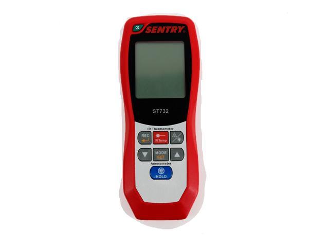 SENTRY ST-732 Hot Wire IR thermo-Anemometer Air Velocity Air Flow Temperatur
