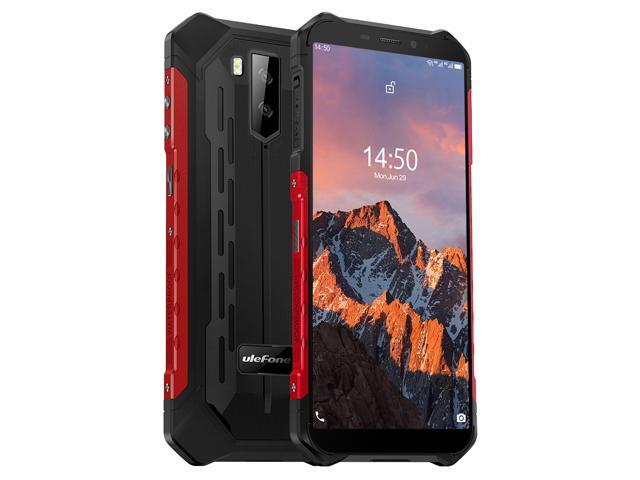 Ulefone Armor X5 Pro Rugged Phone 4GB+64GB IP68/IP69K Waterproof Dustproof Shockproof Dual Back Cameras Face Identification