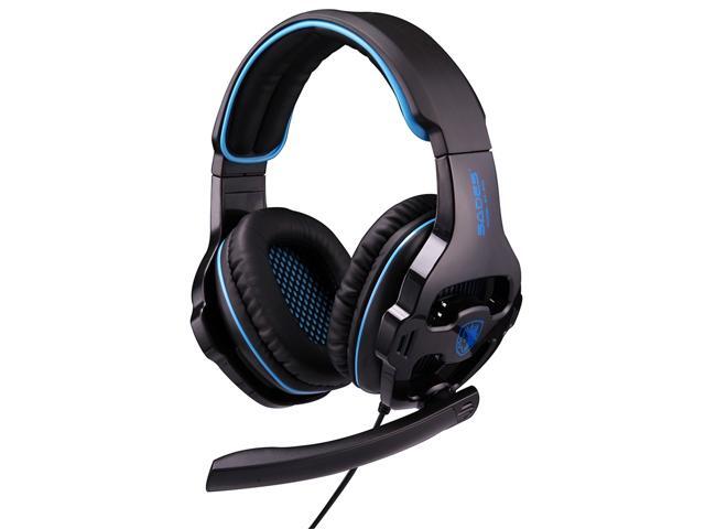 SADES SA-810 35mm Gaming Headset Wired Headphone with Wire Control + Mic for PC Laptop
