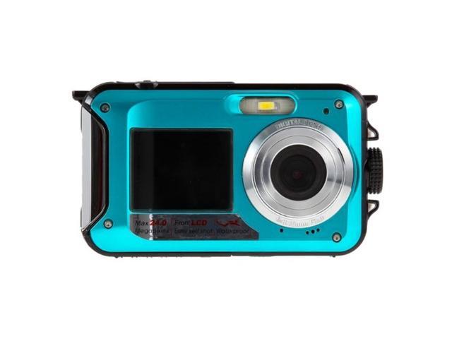 W8D Dual Screen Camera Waterproof HD Digital Camera DV Camcorder