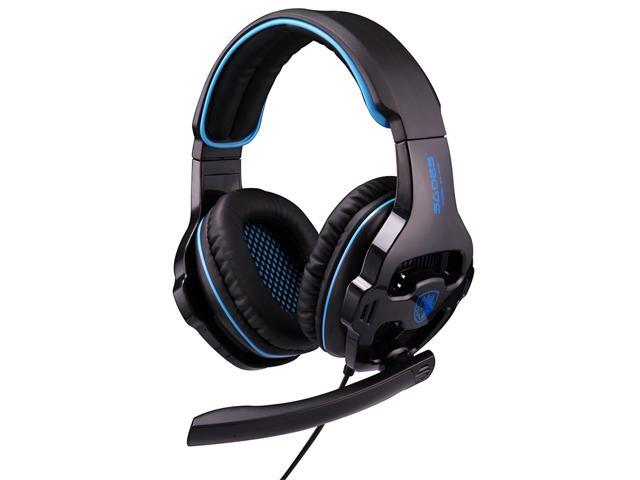 SADES SA-810 35mm Gaming Headset Wired Headphone with Wire Control + Mic for PC Laptop
