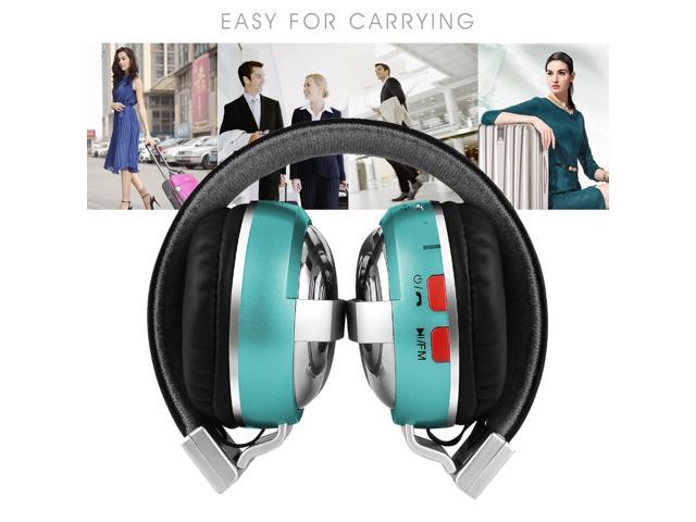 BTH-868 Stereo Sound Quality V42 Bluetooth Headphone Bluetooth Distance: 10m Support 35mm Audio Input & FM for iPhone Samsung HTC Sony and