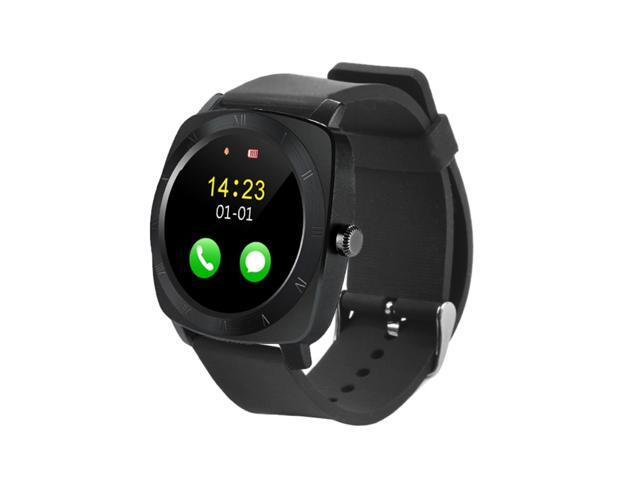 X5 133 inch Full IPS Capacitive Round Touch Screen Bluetooth 30 Silicone Strap Smart Watch Phone With Micro SIM Card Slot for All Android