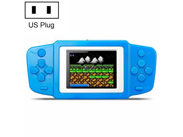 CoolBaby RS-33 268 in 1 Classic Games Handheld Game Console with 25 inch Color Screen US Plug(Blue)