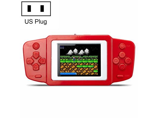 CoolBaby RS-33 268 in 1 Classic Games Handheld Game Console with 25 inch Color Screen US Plug(Red)