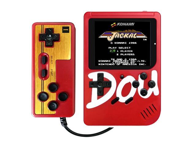 CoolBaby Dou Game Box 300 in 1 Classic Games Retro Handheld Game Console with 30 inch HD Screen Support AV Output and Double Against