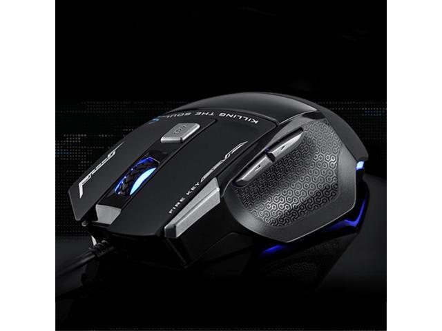 AULA Series SoulKiller II Colourful Light 7D Optical Competitive USB Wired Game Mouse Maximum Resolution of 3500 DPI