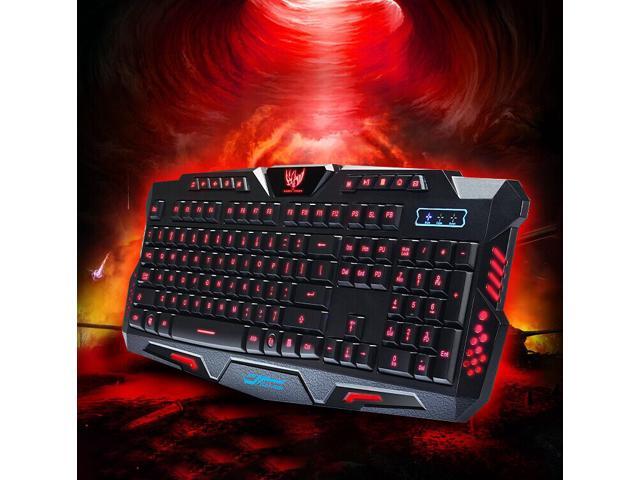 M200 Mechanical Feeling Three Color Glow Backlight Gaming Keyboard