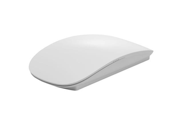 TM-823 24G 1200 DPI Wireless Touch Scroll Optical Mouse for Mac Desktop Laptop(White)