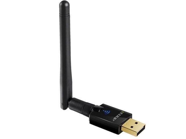 EDUP EP-DB1607 600Mbps 24GHz & 5GHz Dual Band Wireless Wifi USB 20 Ethernet Adapter Network Card