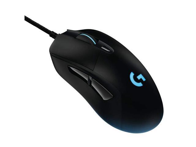 Logitech G403 6-keys 12000DPI Five-speed Adjustable Wired Optical Gaming Mouse with Counterweight Length: 2m (Black)
