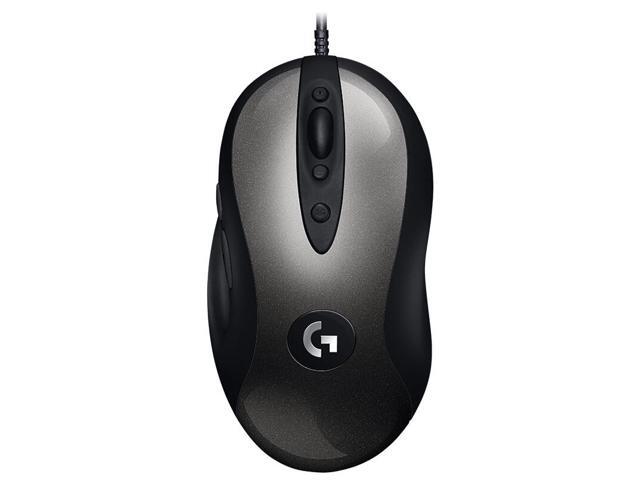 Logitech MX518 16000DPI 8-keys Programmable Wired Optical E-sports Gaming Mouse Length: 2m (Black)