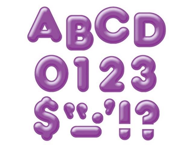 UPC 786287940696 product image for TREND enterprises Inc. Purple 2 3-D Uppercase Ready Letters | upcitemdb.com