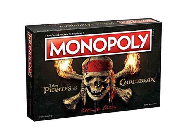 USAOPOLY MN004-123-17 Pirates of The caribbean Ultimate Edition Monopoly Board game Multicolor