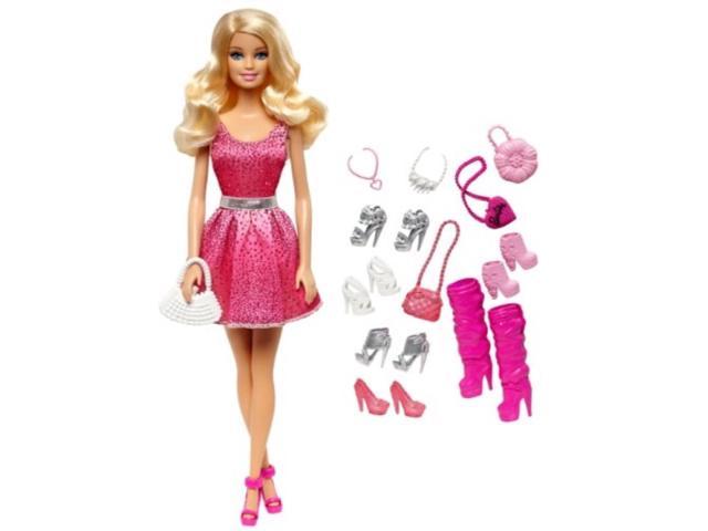 Barbie Doll and Shoes giftset