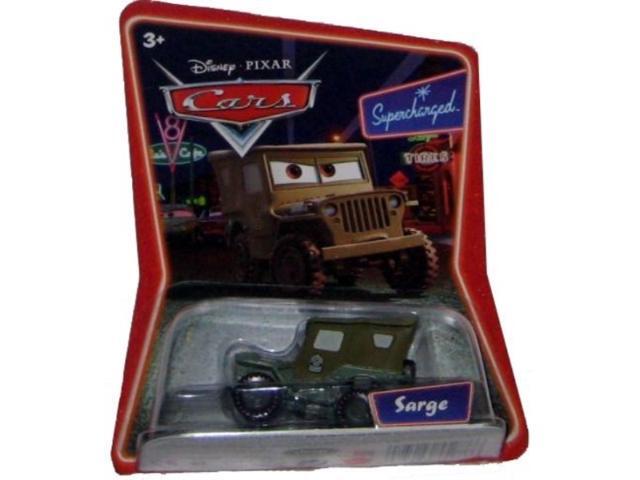 Disney Pixar cars Supercharged Edition Sarge 1:55 Scale Mattel