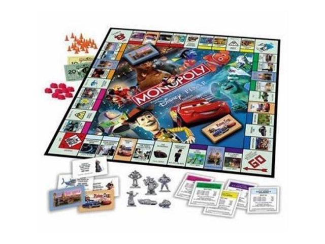 Disney Pixar Edition Monopoly Property Trading Game
