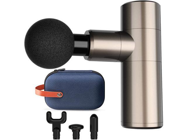 Mini Massage Gun 4 Speeds Portable Handheld Percussion Muscle Massager Gun for Pain Relief Super Quiet Deep Tissue Muscle Therapy Gun with 4