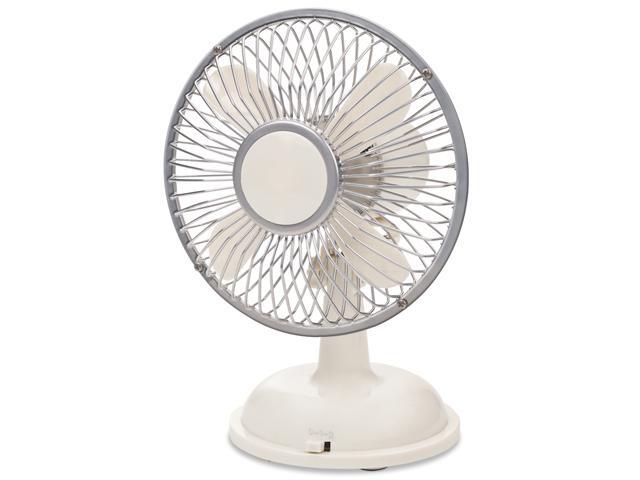 E-books K18 5-Inch Extra Quiet USB//Battery Personal Desktop Fan 2 Speed Blue