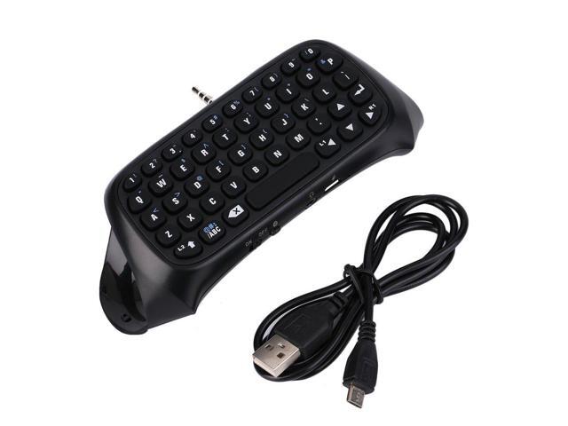 Wireless Bluetooth Keyboard Accessory Adapter for Sony for PS4 Controller