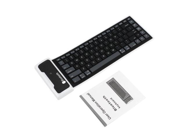 New Flexible Silicone Wireless Bluetooth Mini Keyboard for PC Laptop iPad