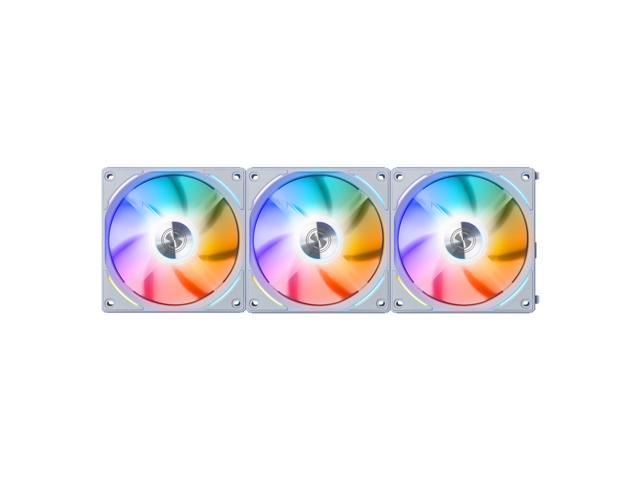 NeweggBusiness - LIAN LI UNI FAN AL120 RGB WHITE 3X 12CM FAN PACK