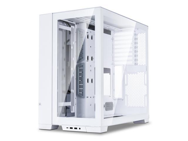 Lian Li Tempered Glass O11-Dynamic Mini Computer Case/Gaming Cabinet - Snow  White I Motherboard Support - ATX/Micro-ATX/Mini-ITX I 4 mm Tempered Glass