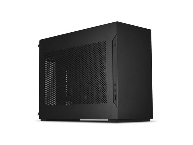 NeweggBusiness - LIAN LI A4-H2O Black SPCC / Aluminum Mini
