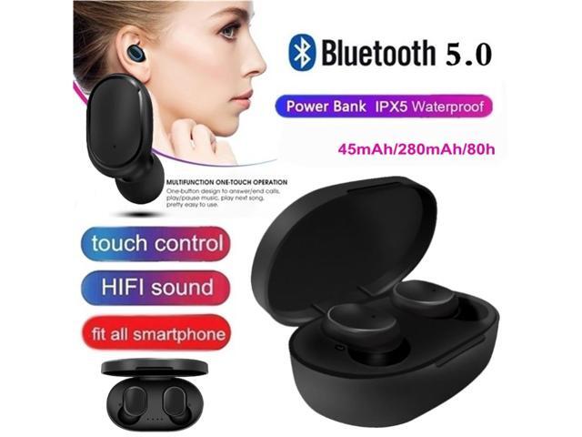 Bluetooth Headsets For Redmi Airdots Wireless earphone 50 TWS Earphones Noise Cancelling Mic for Xiaomi iPhone Huawei Samsung