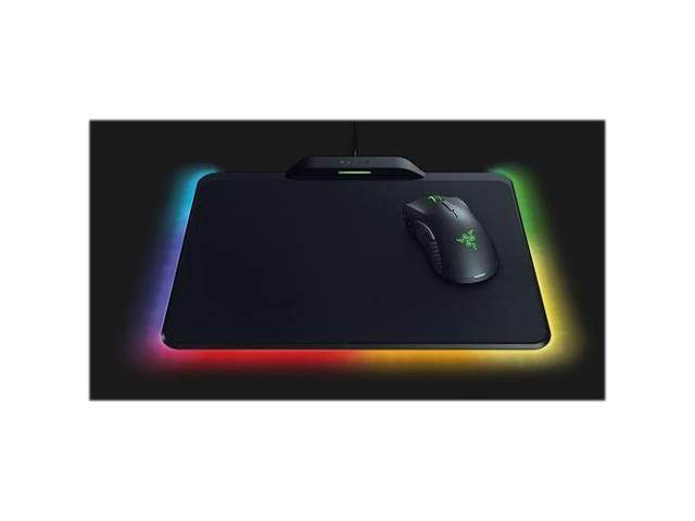 RAZER Mamba Gaming Mouse + Firefly Gaming Mouse Pad with HYPErFLUX Wireless Power Technology - Black