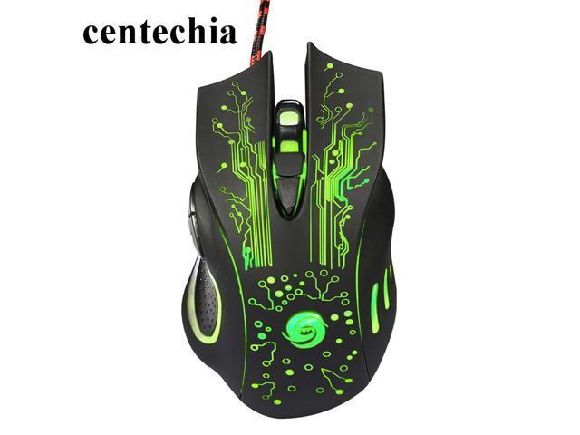 Centechia USB Wired Mouse 6 Buttons Mice Gamer Optical Computer Gaming Mouse USB Receiver Mouse For Laptop Desktop