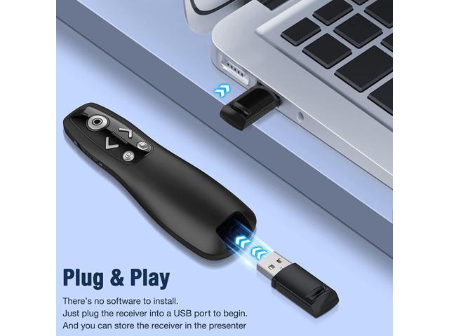 Presentation Clicker Wireless Presenter Remote Powerpoint Clicker Computer Clicker With Red Light Clickers For Powerpoint Presentations Slide Advancer With Volume Control For Mac Laptop Computer&pid=owm1mdqxmj
