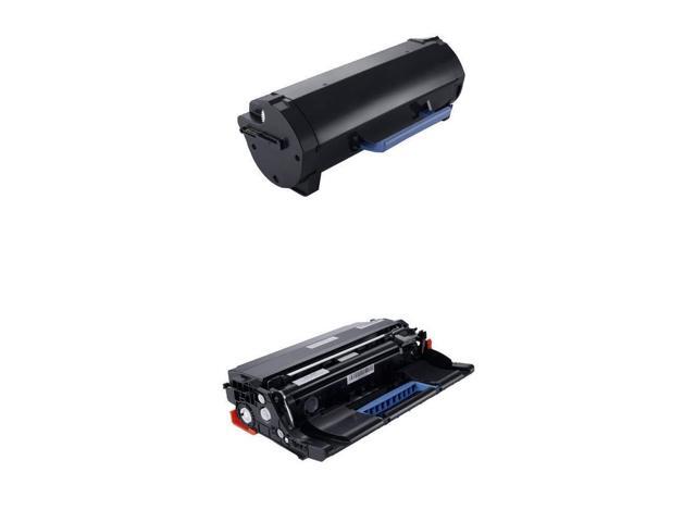 Dell M11XH Toner Cartridge B2360d/B2360dn/B3460dn/B3465dn/B3465dnf Laser Printers with Dell KVK63 Black Imaging Drum Kit